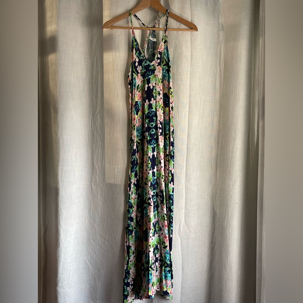 Bobbi Rocco Los Angeles Floral Maxi Dress - Size Small - Picture 3 of 7